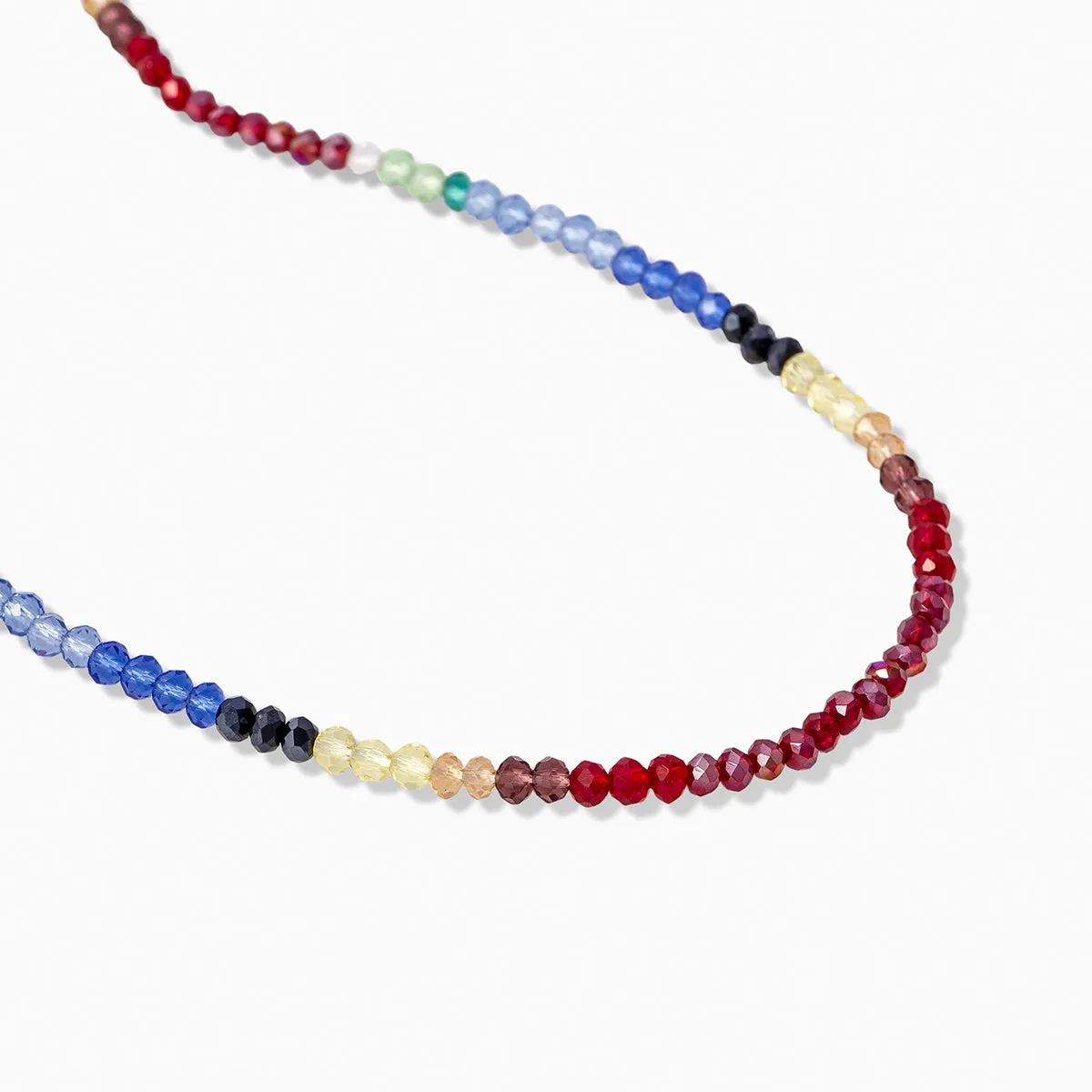 Rainbow Gem Necklace