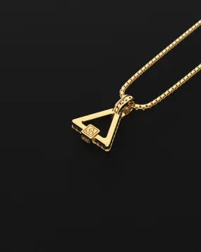 Raw Pyramid Pendant