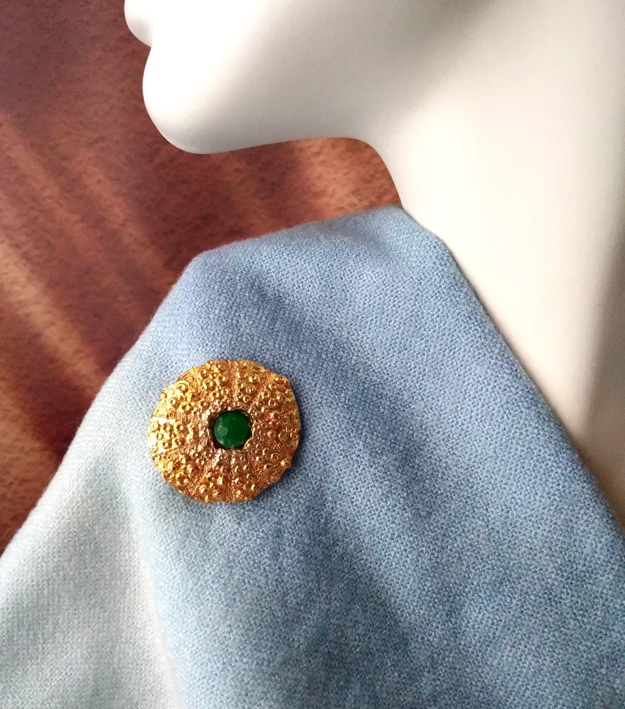 Sea Urchin Brooch Pin