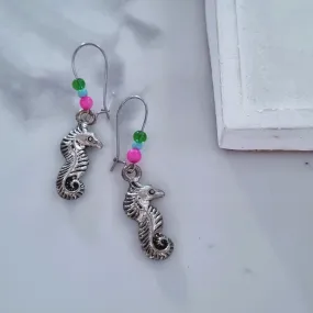 Seahorse earrings