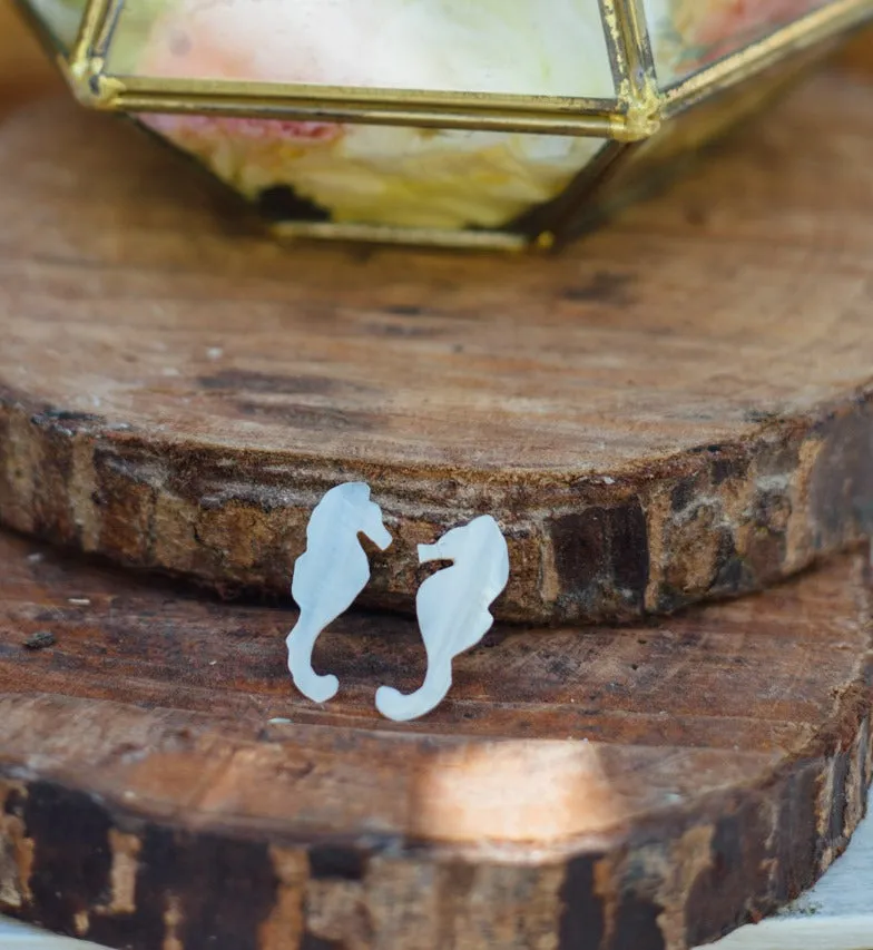 Seahorse Stud Earrings