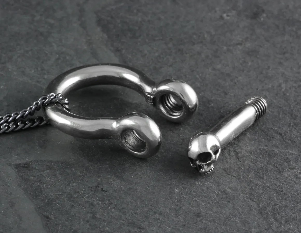 Shackle Necklace - Silver