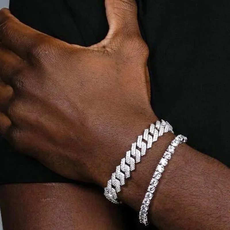 Shakur CZ Anklet Bracelet