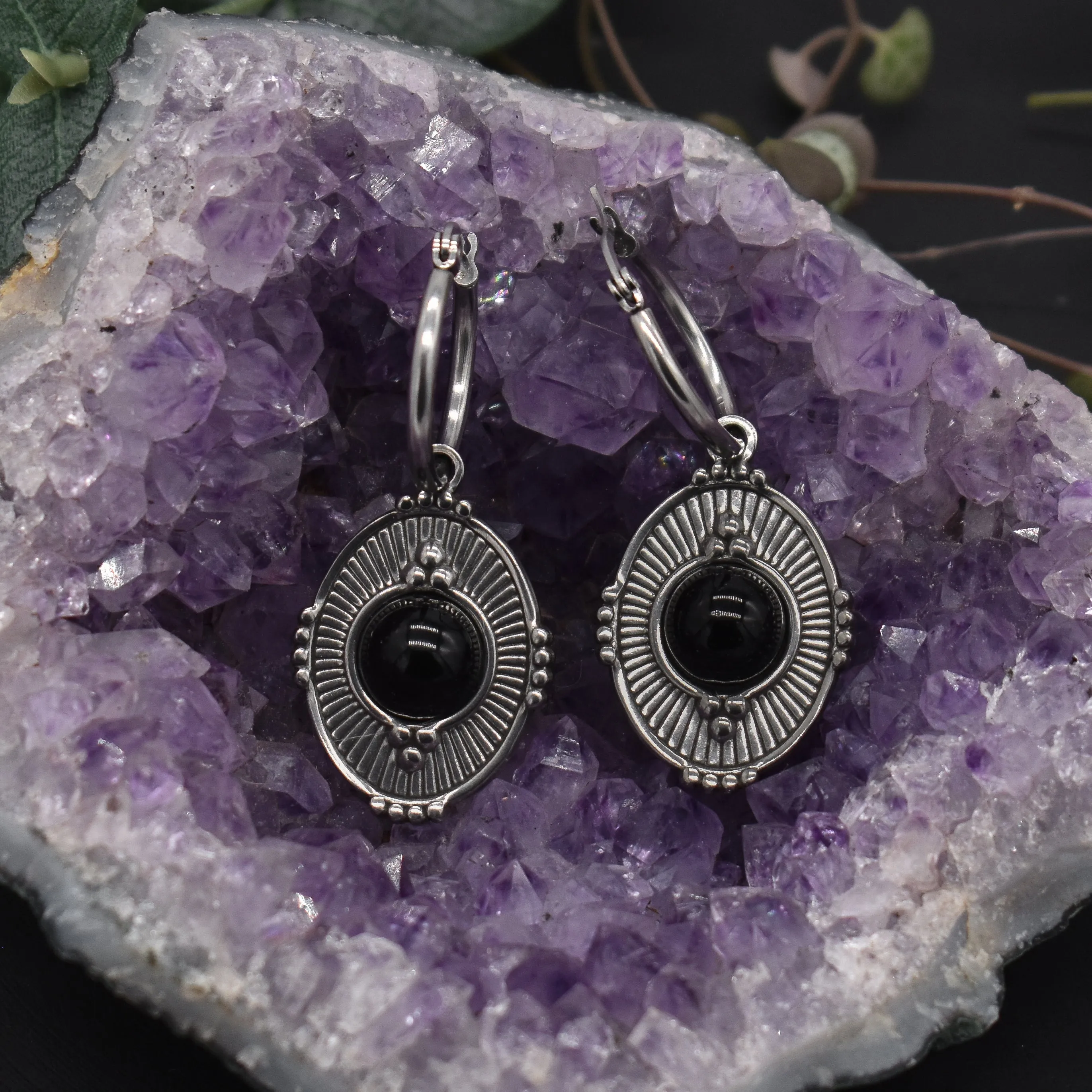 Silver Mystic Earrings