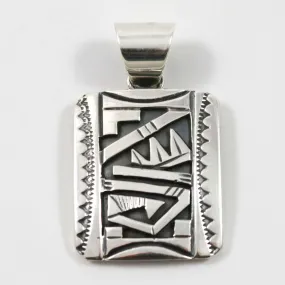 Silver Overlay Pendant