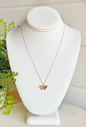 Social Butterfly Necklace