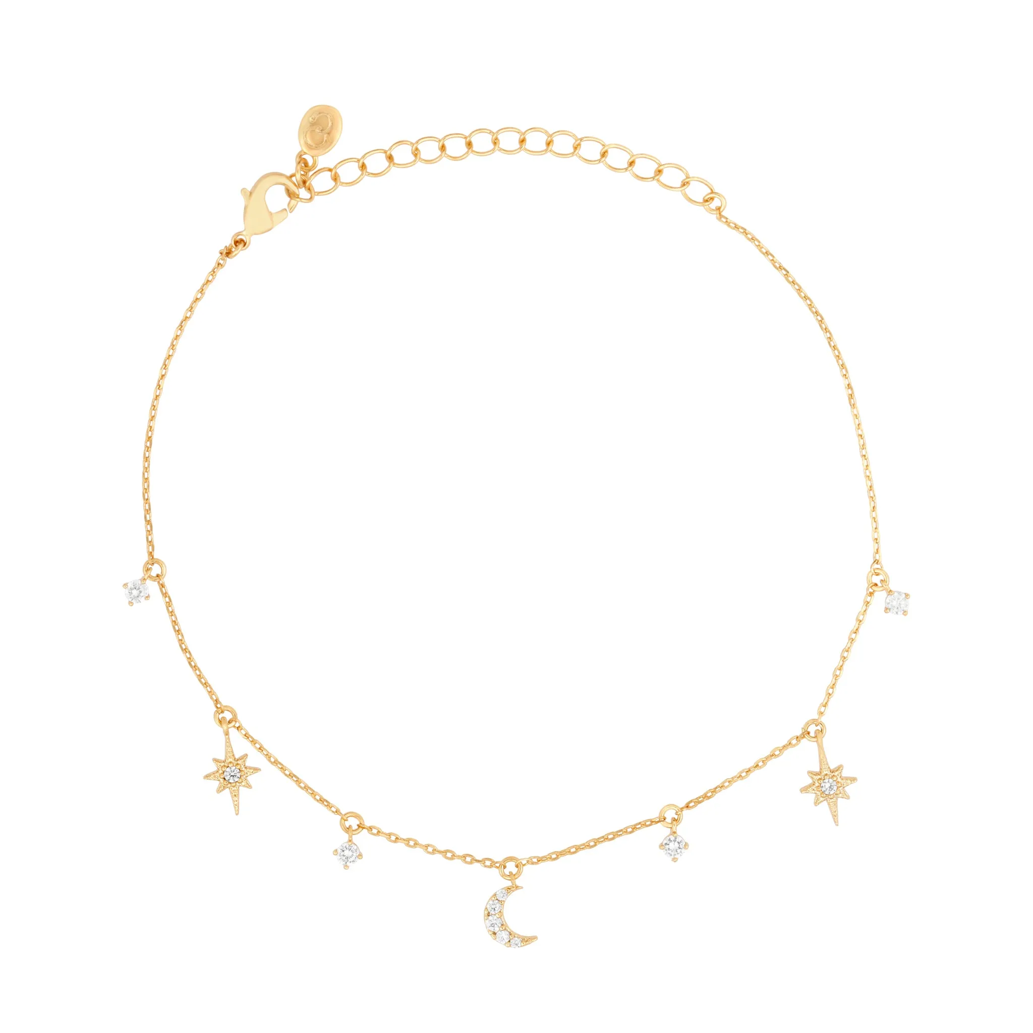 Supernova Charm Anklet