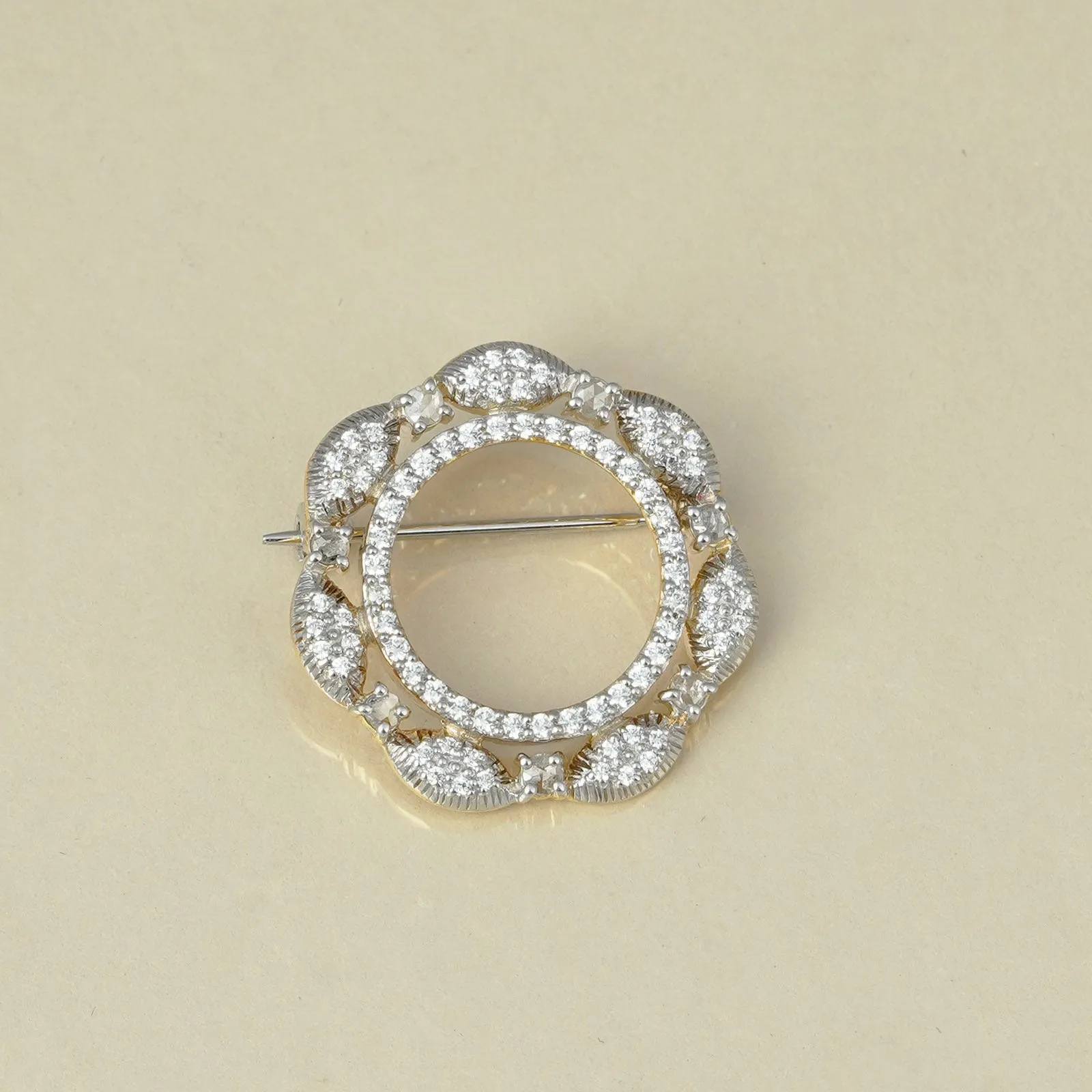 Taj Halo Brooch