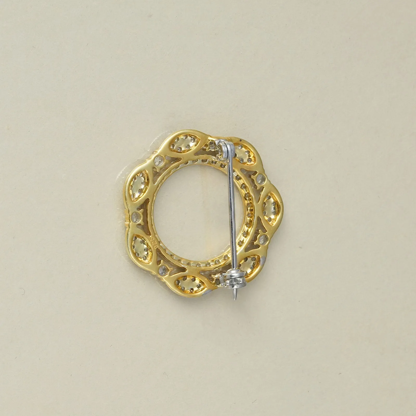 Taj Halo Brooch