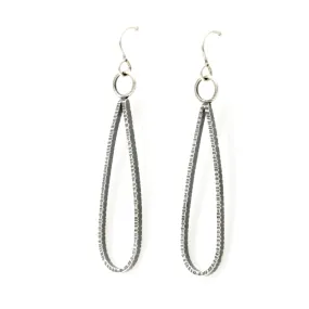 Textured Teardrop Earrings