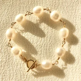 Toggle Pearl Bracelet Anklet