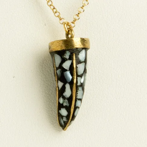 Tusk Treasure Pendant Necklace